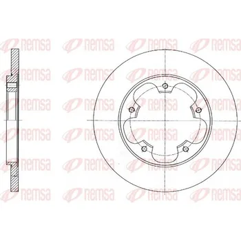 Brzdový kotouč Brzdový kotouč REMSA 61567.00