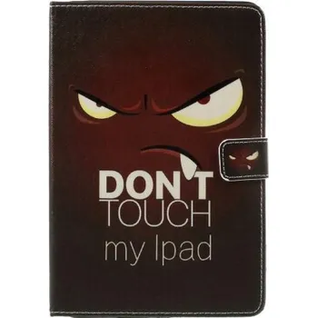 Pouzdro na tablet Flash PU kožené pouzdro na iPad mini, iPad mini 2, iPad mini 3 - don´t touch