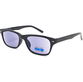 Brýle na čtení Dioptrické brýle 2R09/ +1,00 BLACK ZATMAVENÉ flex