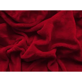 Prostěradlo XPOSE® Mikroplyšové prostěradlo Exclusive - vínové 180x200 cm, Mikroplyš + Prodloužená možnost vrácení zboží do 50 dnů