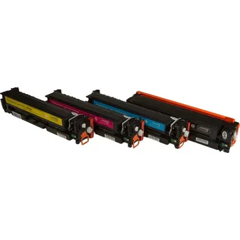 TonerPartner Multipack za HP CF540A, CF541A, CF542A, CF543A, kompatibilní toner CMYK sada