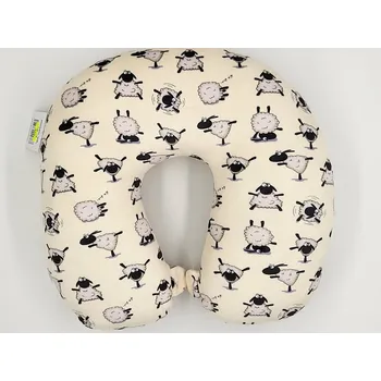 Povlečení BYTEMA ZÁKRČNÍK MIKROSPANDEX S OVEČKAMI ovečky