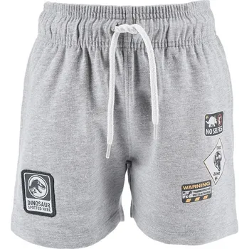 Chlapecké kraťasy Šedé chlapecké šortky Jurský svět Velikost: 128