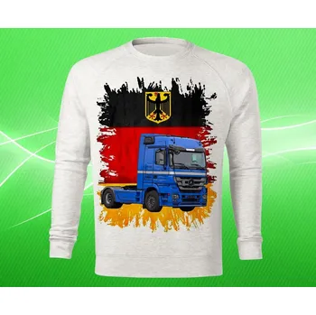 Pánské oblečení mikina s potiskem Mercedes Actros II pánské L