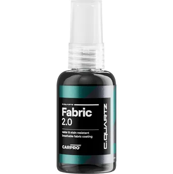 Autokosmetika CARPRO CQUARTZ Fabric 2.0 – odolná nano impregnace textilu 50 ml