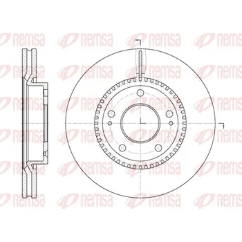 Brzdový kotouč Brzdový kotouč REMSA 6663.10