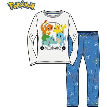 PYŽAMO POKÉMON 001 - bílo - modré Velikost: 116