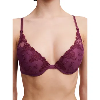 Souprava dámského spodního prádla Podprsenka PASSIONATA push-up (4069-04), Velikost 70D, Barva fialová