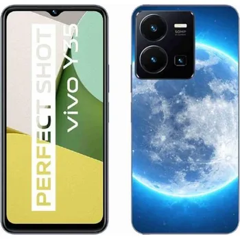 Pouzdro na mobilní telefon Gelový obal mmCase na mobil Vivo Y35 - zeměkoule