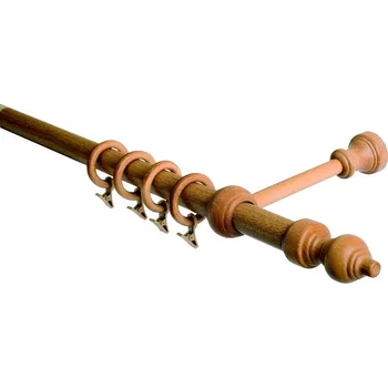 Garnýž 480 cm jednořadá odstín dub