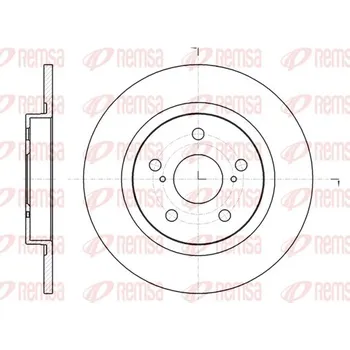 Brzdový kotouč Brzdový kotouč REMSA 61325.00
