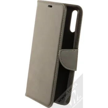 Pouzdro na mobilní telefon 1Mcz Porter Book flipové pouzdro pro Samsung Galaxy A20s šedá (grey)