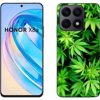 Pouzdro na mobilní telefon Gelový kryt mmCase na mobil Honor X8a - konopí 3