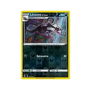 Společenská hra Pokémon karta Galarian Linoone 160/264 Reverse Holo - Fusion Strike