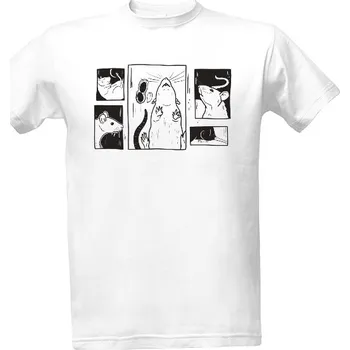 Tričko s potiskem Potkani pánské