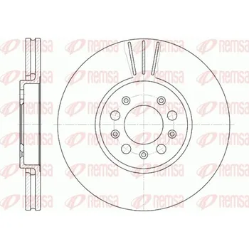 Brzdový kotouč Brzdový kotouč REMSA 6544.10