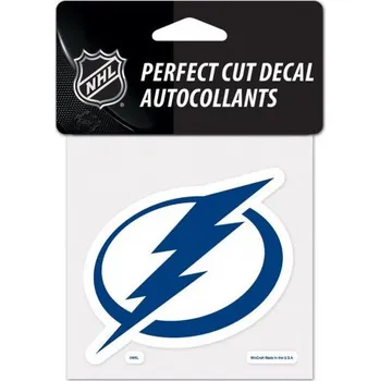 Puk WinCraft Samolepka Tampa Bay Lighning Perfect Cut Decal 10x10 398879
