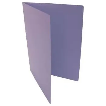 Papírové desky bez chlopní HIT Office - A4, fialové , 1 ks