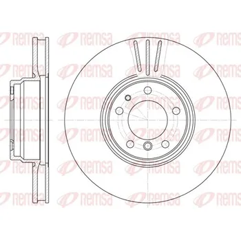 Brzdový kotouč Brzdový kotouč REMSA 6594.10