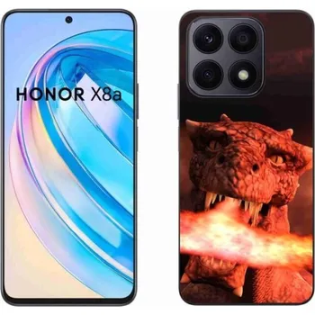 Pouzdro na mobilní telefon Gelový kryt mmCase na mobil Honor X8a - drak