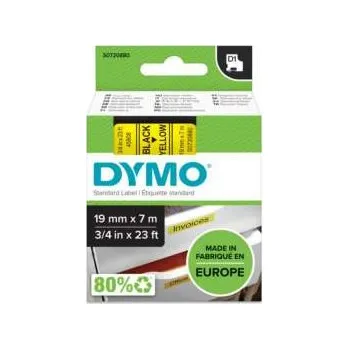 Tiskárna štítků Páska Dymo D1 - žlutá, šířka 19 mm, návin 7 m, černé písmo