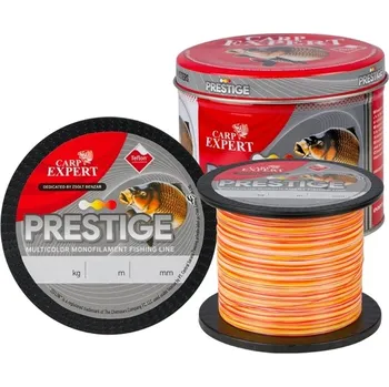 Rybářský vlasec CARP EXPERT - Vlasec Prestige Multicolor 0,25 mm 1200 m