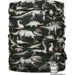 Flísový nákrčník Dráče - Yetti 23, zelená, dino Barva: Zelená, Velikost: uni velikost