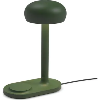 Stojací lampa Lampa Emendo s Qi bezdrátovým nabíjením, smaragdově zelená - Eva Solo