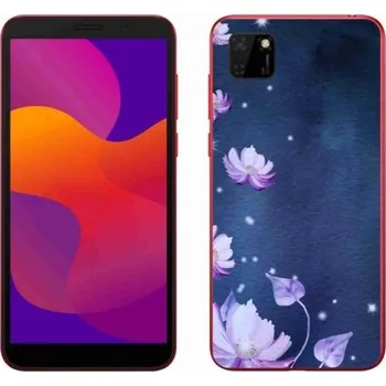 Pouzdro na mobilní telefon Gelový obal mmCase na mobil Honor 9S - padající květy