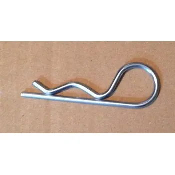 Matice Pružinová závlačka jednoduchá DIN 11024, 1x26mm Zn