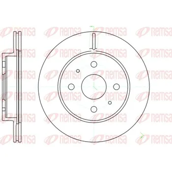 Brzdový kotouč Brzdový kotouč REMSA 61190.10