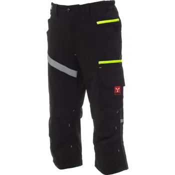 Pracovní oblečení Pracovní kraťasy Payper NEXT 4W PIRATE Barva: Černá/ Černá, Velikost: 54