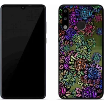 Pouzdro na mobilní telefon Gelový kryt mmCase na mobil Huawei P30 Lite - květiny 6