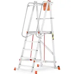 Higher hliníkový skladový žebřík 5 stupňů 81PRO S-8104 - akce