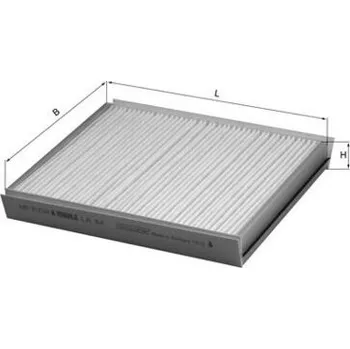 Ventilátor topení a klimatizace Filtr, vzduch v interiéru KNECHT LA 84