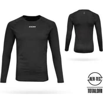 CCM Triko CCM Performance Compression LS SR, Velikost S 463058