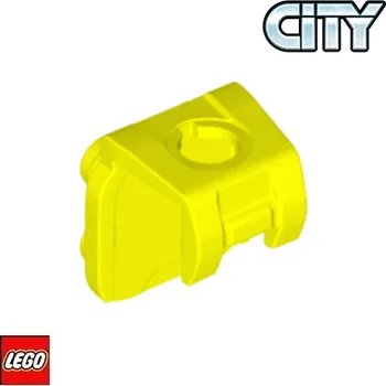 Stavebnice LEGO LEGO® Příslušenství k figurkám LEGO BATOH / 4 stady na zádech / 41811 Barva: Neonově-Žlutá 41811
