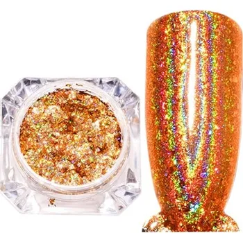 Fólie - třpytky Laser Gold mirror