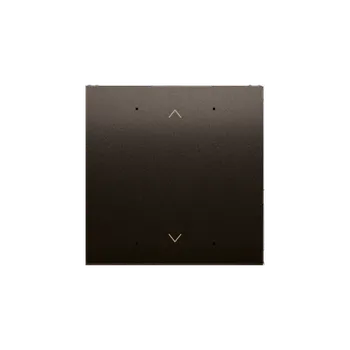 vypínač SIMON DKE11/46 Kryt pro jedné žaluzie pro spínače a elektronické ovládání hnědá matná, metalizovaná