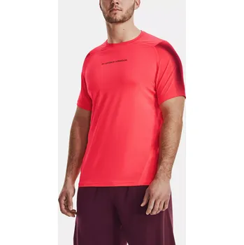 Pánské sportovní tričko Under Armour UA HG Armour Nov Fitted SS-RED - červené Velikost: XL