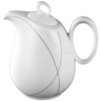 Konvice na čaj Kávová konvice 1,30 ltr. highline TRIO, bílá, Seltmann Weiden