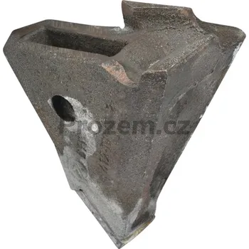 Hnojivo Výměnný hrot pravý, osivo a hnojivo pro Bourgault, 100 mm