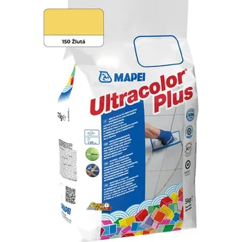 Mapei ULTRACOLOR PLUS 150 ŽLUTÝ Hydrofobní spárovací tmel 5KG 6015045AU