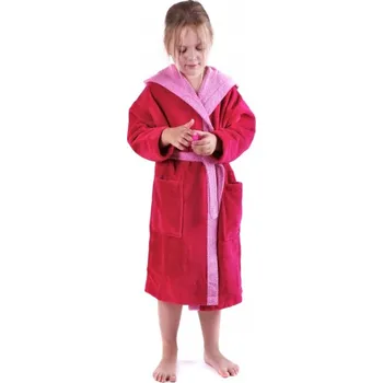 Dámský župan Dětský župan Tampa duo 9159 3430 malinový vel.104 - Vestis