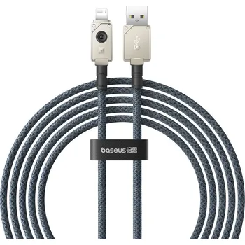 Datový kabel Baseus Unbreakable kabel USB / Apple Lightning 2,4A / 2m / bílá