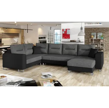 Obývací pokoj ImportWorld Rohová rozkládací sedací souprava Claude - Sawana 05 / Soft 11 (barva potahu) - pravá