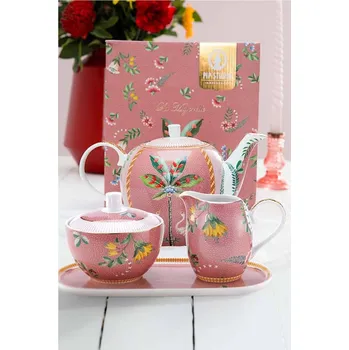 Sada kuchyňského náčiní Pip Studio čajový set La Majorelle, růžový