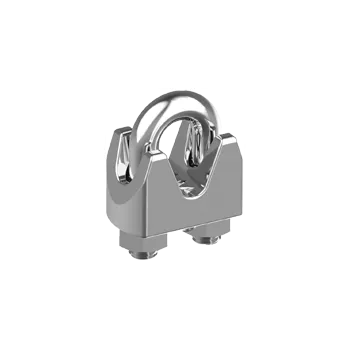 Lano nerez_solar_martim Lanová svorka DIN 741 - WM8248 - nerez A4 - AISI 316 Varianta: Lanová svorka WM8248 pro lano - Ø 8 mm, nerez A4 - AISI 316