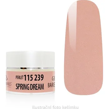 Umělé nehty UV/LED gel barevný - Spring Dream perleť 5g