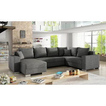 Sedací souprava ImportWorld Rohová rozkládací sedací souprava Clemence - Sawana 05 (barva potahu) - levá